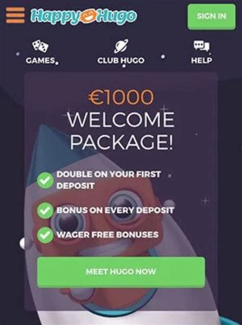 Happy hugo casino mobile